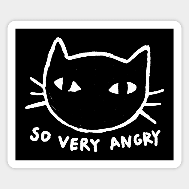 SO VERY ANGRY Sticker by FoxShiver